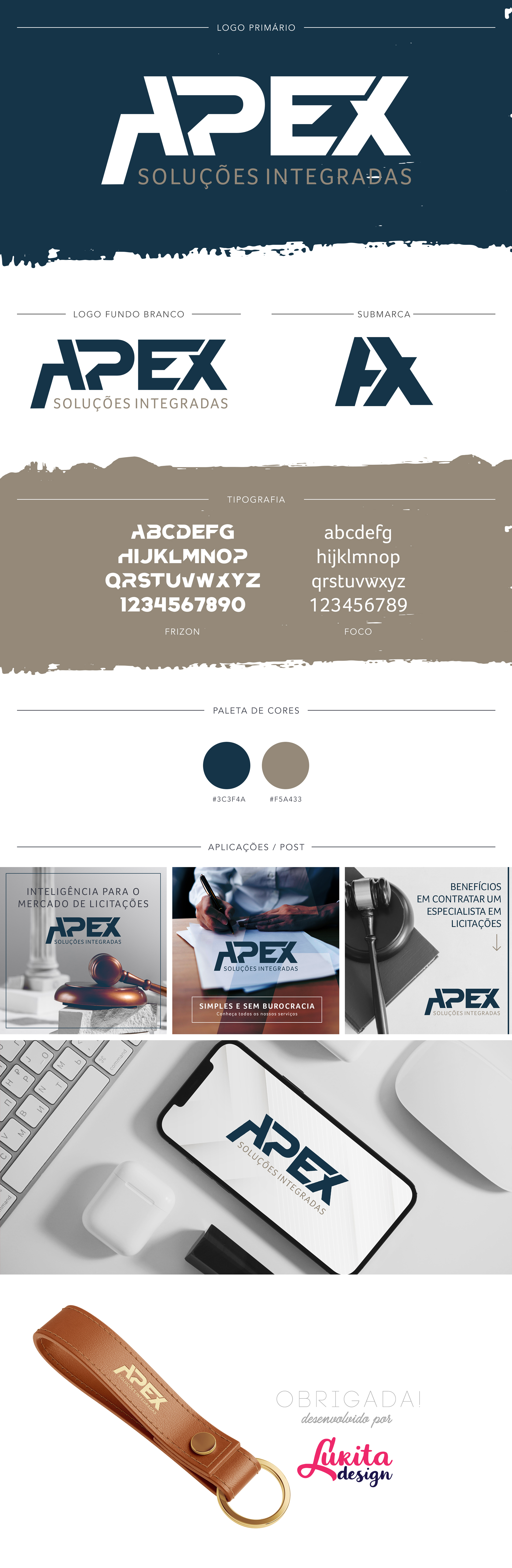 Identidade visual — Apex Soluções Integradas